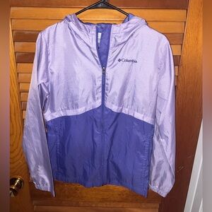 Columbia Lavender and Violet Hooded Jacket